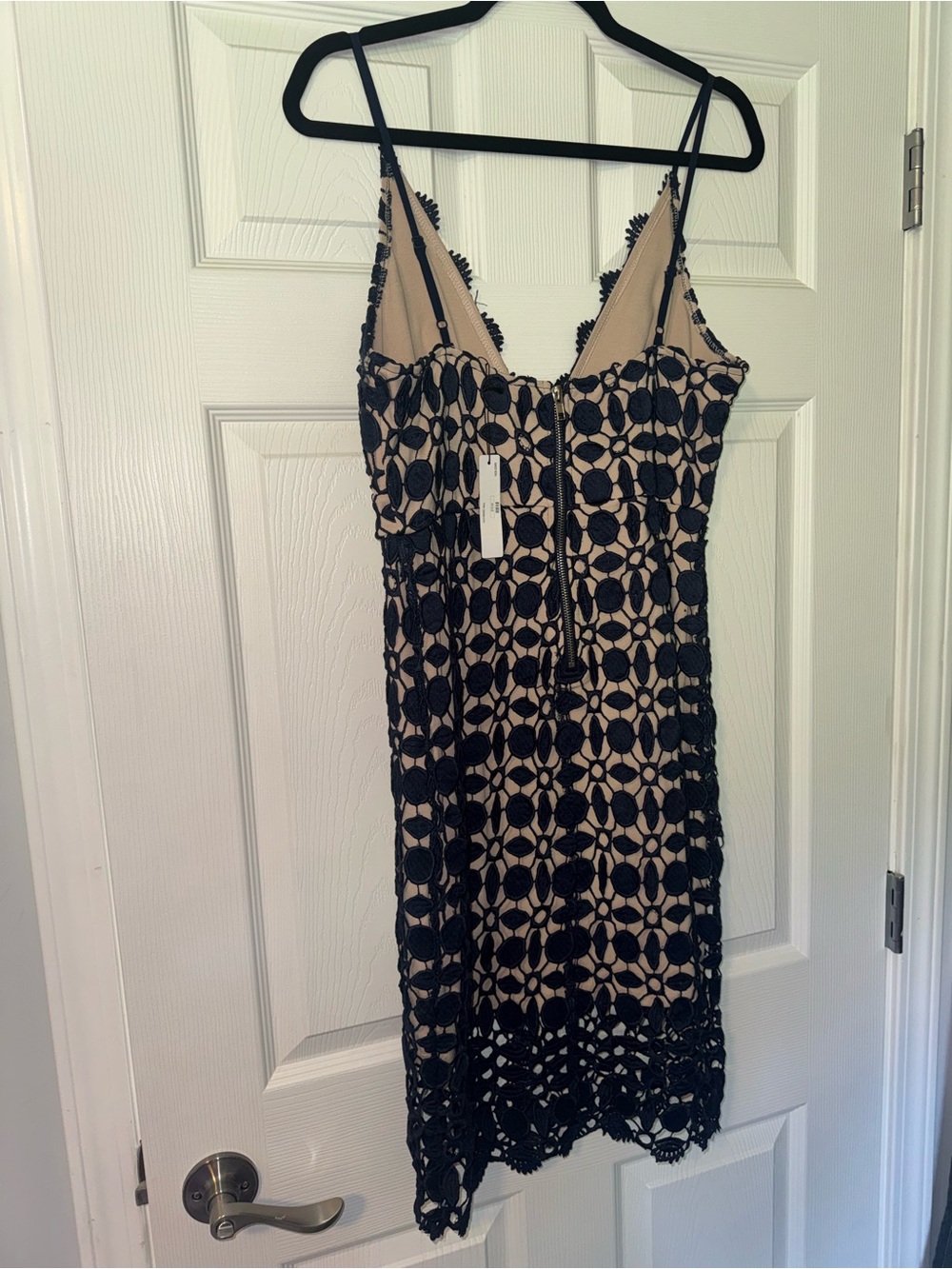 Ark & Co Lace Mini Dress with Nude Lining - Picture 4 of 8